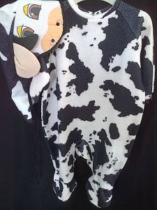 Kids Costumes to Hire - Cow with headpiece